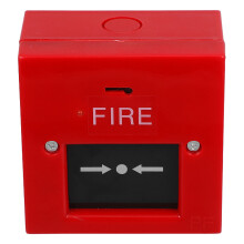 3Pcs Wired Security Button With Break Glass For Fire Alarm