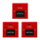 3Pcs Wired Security Button With Break Glass For Fire Alarm 6