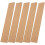 25Pcs Frameless Cork Memo Board Strips Brown Adhesive for Office 1