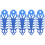 5Pcs Front Shock Absorber Protector Sleeve For Motorcycle 11