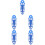 5Pcs Front Shock Absorber Protector Sleeve For Motorcycle 8