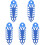 5Pcs Front Shock Absorber Protector Sleeve For Motorcycle 4