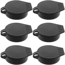 30 Pcs Black Rainproof Plastic Cover For Distribution Cabinet 22X19 Mm