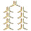 40 Pcs Corner Brace L Bracket Heavy Duty Right Angle Joint Fastener 11
