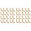 40 Pcs Corner Brace L Bracket Heavy Duty Right Angle Joint Fastener 2