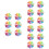 180 Pcs Mini Blank Monochromatic Envelopes Assorted Colors 6