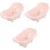 3Pcs Plastic Hamster Bathtub For Small Pets Sand Bath Room 5