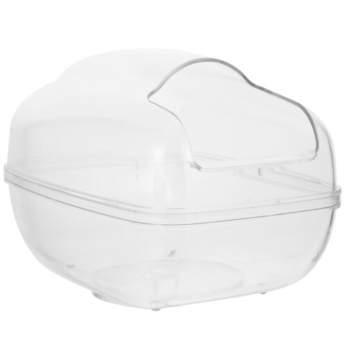 4Pcs Transparent Hamster Bathing Basin For Sand Bath