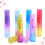 12 Pcs 5ml Empty Rainbow Spray Bottle Gradient Glass Perfume Dispenser 2