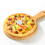 200Pcs Pizza Saver Stand White Plastic Tripod For Box Stacking 5