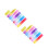 12 Pcs 5ml Empty Rainbow Spray Bottle Gradient Glass Perfume Dispenser 8