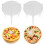 200Pcs Pizza Saver Stand White Plastic Tripod For Box Stacking 9