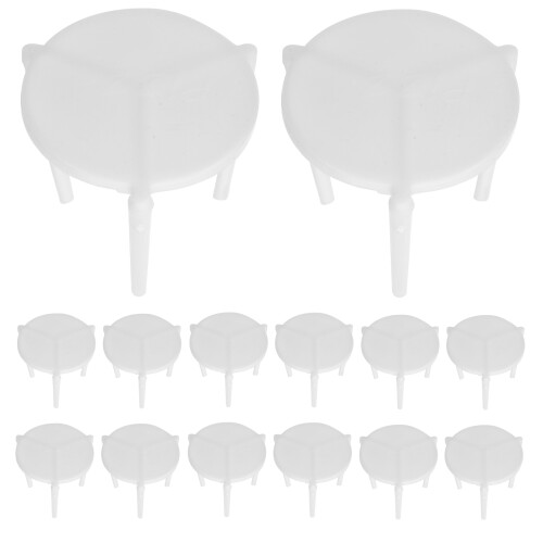 200Pcs Pizza Saver Stand White Plastic Tripod For Box Stacking