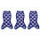 3Pcs Tail Popsicle Holders With Stitched Edges For Kids 4