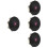 4Pcs Tambourine Hand Held Drum Double Beginners Kids 8