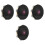 4Pcs Tambourine Hand Held Drum Double Beginners Kids 5