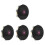 4Pcs Tambourine Hand Held Drum Double Beginners Kids 4