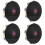 4Pcs Tambourine Hand Held Drum Double Beginners Kids 7