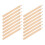 150 Pcs Small Wooden Golf Pencils Hb Half Size 3