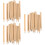 150 Pcs Small Wooden Golf Pencils Hb Half Size 9
