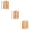 150 Pcs Small Wooden Golf Pencils Hb Half Size 11