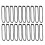 200 Pcs Ball Bead Chains For Key Ring Doll Label Hand Tag 2