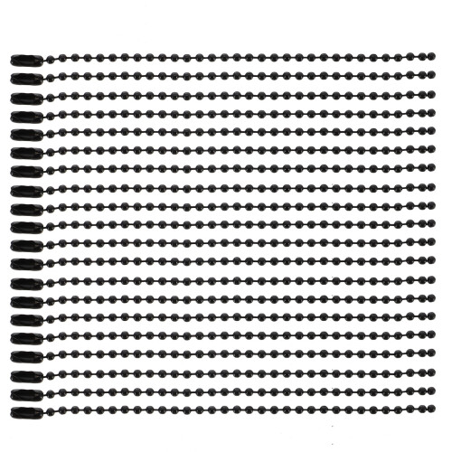 200 Pcs Ball Bead Chains For Key Ring Doll Label Hand Tag 2