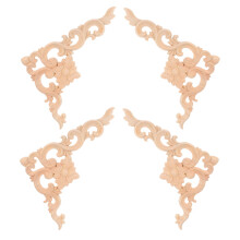 12St Hoekornamenten Beige, Duurzame Appliques Voor Meubelrand