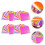 200 Pcs Glitter Handmade Paper Folding Origami Craft Material 10