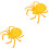 2Pcs Spider Shape Dessert Tray Food Serving Fruit Holder 5