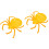 2Pcs Spider Shape Dessert Tray Food Serving Fruit Holder 6