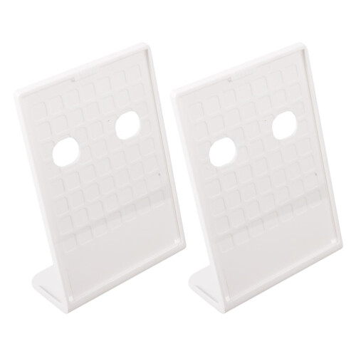 10Pièces Support De Menu L Forme ABS Pour Flyers Affiches Table