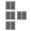 8 Pcs High Temperature Graphite Crucible Mold For Metal Casting 5