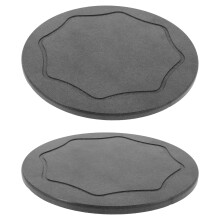 4 Pcs Diatom Mud Saucer Water Absorbent Drainage Tray For Indoor Pots