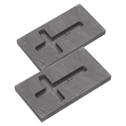 8 Pcs High Temperature Graphite Crucible Mold For Metal Casting 2