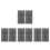8 Pcs High Temperature Graphite Crucible Mold For Metal Casting 6