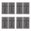 8 Pcs High Temperature Graphite Crucible Mold For Metal Casting 4