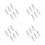 24 Pcs Door Reinforcement Baby Gate 10