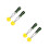 2 Pairs Climbing Pull Up Hold Grips Straps Non Skid Strength Trainer 7