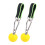 2 Pairs Climbing Pull Up Hold Grips Straps Non Skid Strength Trainer 1