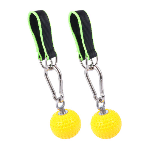 2 Pairs Climbing Pull Up Hold Grips Straps Non Skid Strength Trainer 1