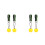 2 Pairs Climbing Pull Up Hold Grips Straps Non Skid Strength Trainer 4