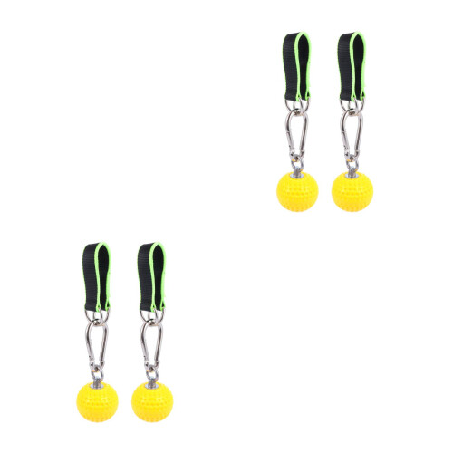 2 Pairs Climbing Pull Up Hold Grips Straps Non Skid Strength Trainer 2