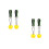 2 Pairs Climbing Pull Up Hold Grips Straps Non Skid Strength Trainer 5