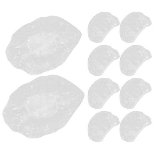 50 Pcs Backpack Rain Cover Transparent Waterproof Lightweight Portable 2