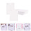 2Ensembles Cartes D'exposition Boucles D'oreilles Kraft Papier 8