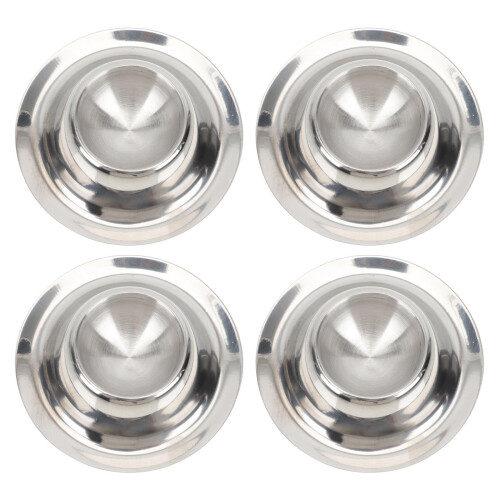 8 Pcs Stainless Steel Egg Cups Multi-Function Holders 2