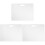 3 Pcs Large Capacity File Bag For Student Test Papers And Artwork 2