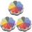 3Pièces Encreurs Couleurs Assorties Pour 4