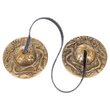2Pcs Percussion Cymbal Bell Yoga Meditation Instrument
